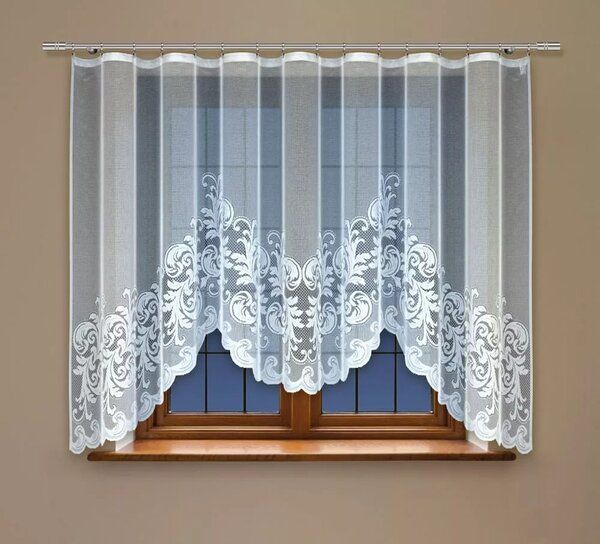 Kusová záclona Felixa - 145 x 300 cm (Hotová záclona - stačí jen pověsit)
