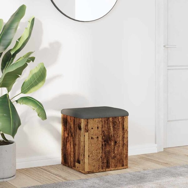 VidaXL Úložná lavice Engineered Wood [835034] Barva: dub artisan, Velikost: 42 x 42 x 45 cm