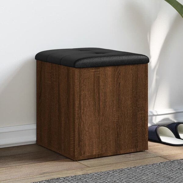 VidaXL Úložná lavice Engineered Wood [835034] Barva: dub artisan, Velikost: 42 x 42 x 45 cm