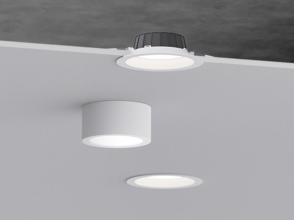 LED2 2460351 Zápustné svítidlo GAMA 18, W 15W 3000K/3500K/4000K bílá