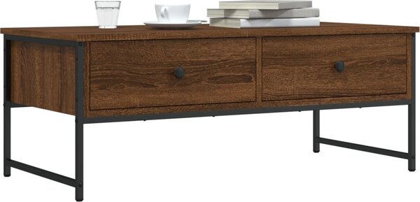 VidaXL Konferenční stolek 101 x 49 x 39,5 cm kompozitní dřevo [837739] Barva: dub sonoma