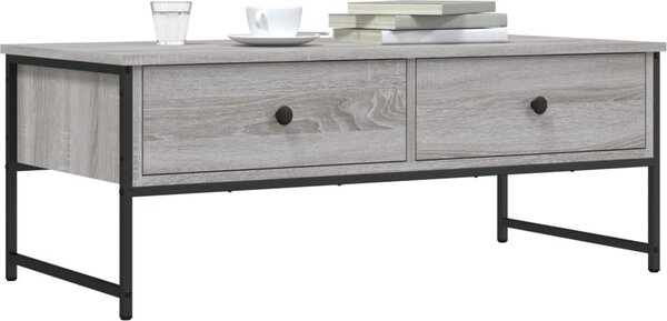 VidaXL Konferenční stolek 101 x 49 x 39,5 cm kompozitní dřevo [837739] Barva: dub sonoma