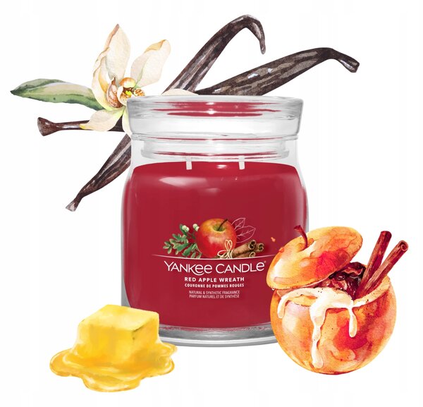 Yankee Candle Signature Red Apple Wreath 368 g