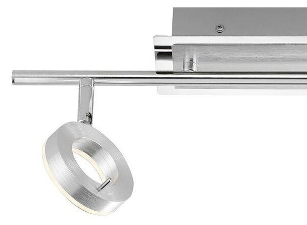PN 6781-96 SILEDA LED stropní bodové svítidlo, 2-ramenné, hliník, otočné 3000K - PAUL NEUHAUS