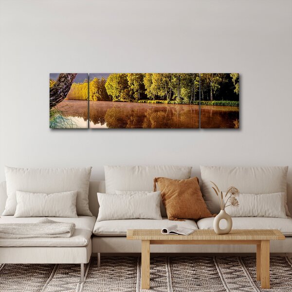Obraz - Za řekou (170x50 cm)