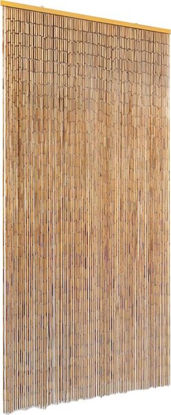 VidaXL Dveřní závěs proti hmyzu, , bambus, [43722] Barva: Hnědá, Velikost: 56 x 185 cm