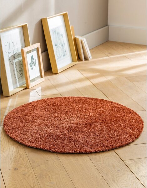 Blancheporte Jemný koberec terakota 60x115cm