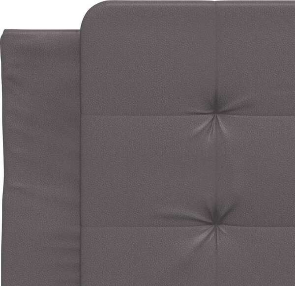 VidaXL Rám postele bez matrace Zadar umělá kůže [3208166] Barva: Černobílý, Velikost: 90 x 200 cm