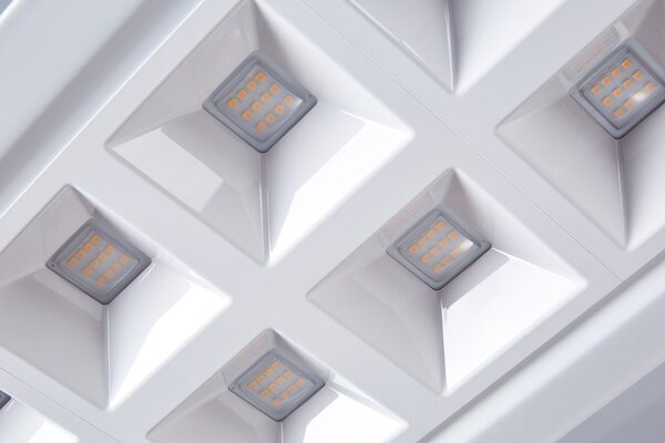 LA 1003078 PAVANO 620x620 Indoor, stropní vestavné LED svítidlo, bílé, 3000K, UGR<19 - BIG WHITE (SLV)