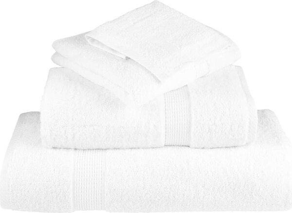VidaXL Premium ručníky SOLUND 2 ks 600 g/m² [137132] Barva: Šedá, Velikost: 50 x 100 cm