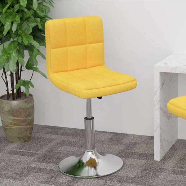 VidaXL Otočná barová židle textil [334208] Barva: Tmavě šedá