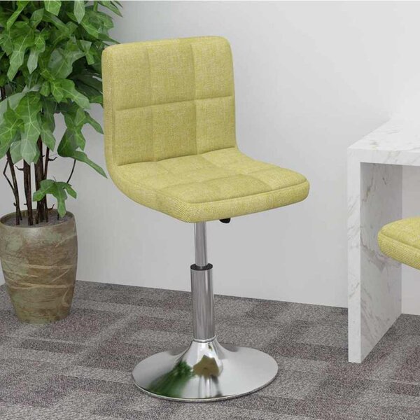 VidaXL Otočná barová židle textil [334208] Barva: Tmavě šedá
