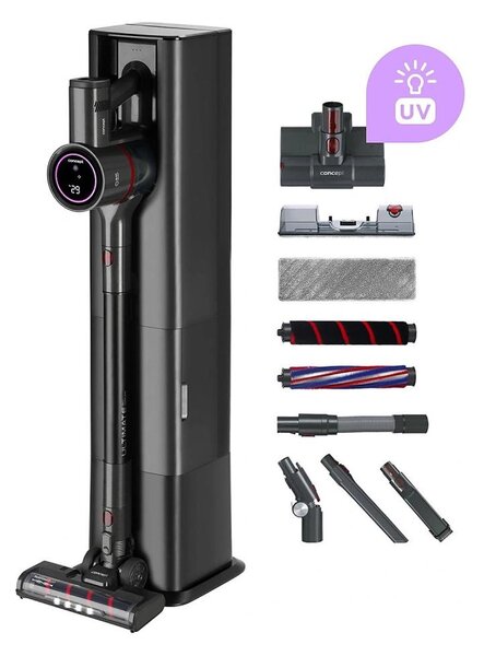 Concept VP6300 - Tyčový vysavač 5v1 ULTIMATE COMPLETE PRO 500W/25,9V černá