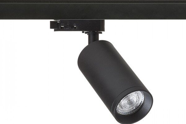 BELENOS pro tříokr. lištu černá 230V LED GU10 9W - RED - DESIGN RENDL