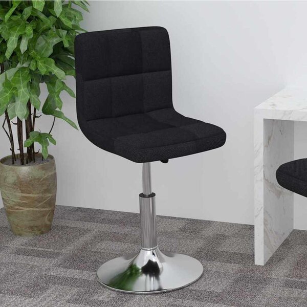 VidaXL Otočná barová židle textil [334208] Barva: Tmavě šedá