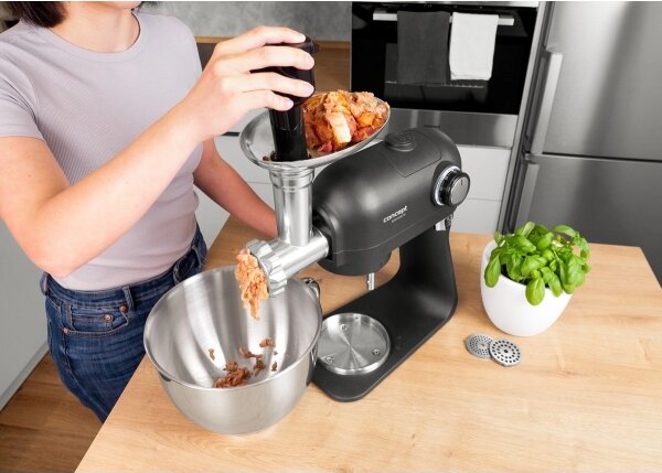 Concept RM8000 - Kuchyňský robot s nerezovou mísou 1200W/230V černá