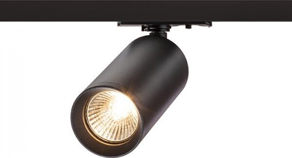 BELENOS pro jednookr. lištu černá 230V LED GU10 9W - RED - DESIGN RENDL