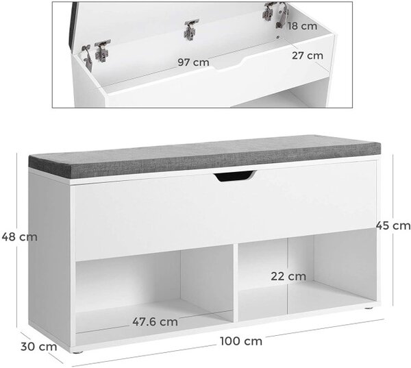 Botník s úložným prostorem LHS21WT