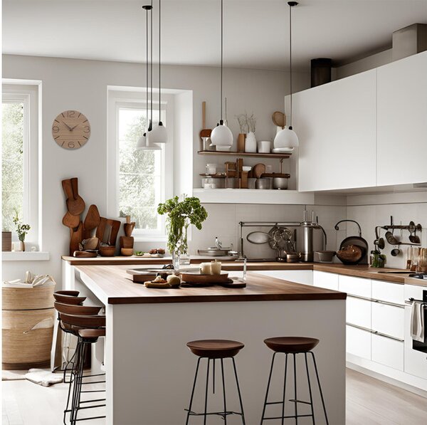 Designové hodiny 10-005-85 CalleaDesign 30cm