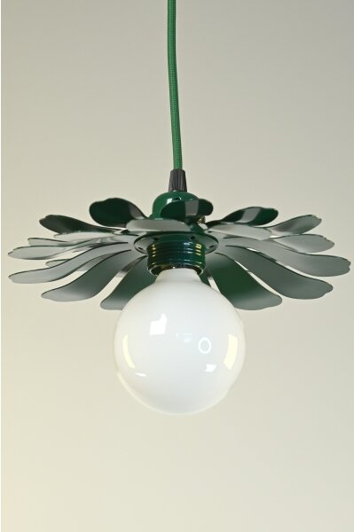 Bohemia-Design - Lustr na lanku 1xE27/60W/230V zelená
