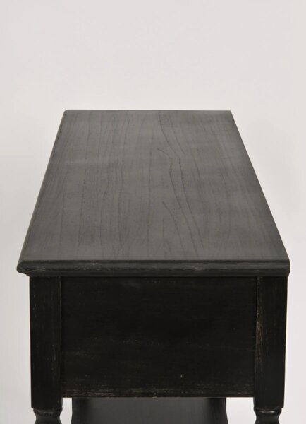 LivinHill Konzolový stolek Livorno 120 cm černý