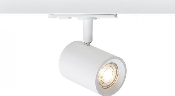 CADENZA pro jednookr. lištu bílá 230V LED GU10 10W - RED - DESIGN RENDL