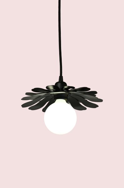 Bohemia-Design - Lustr na lanku 1xE27/60W/230V černá