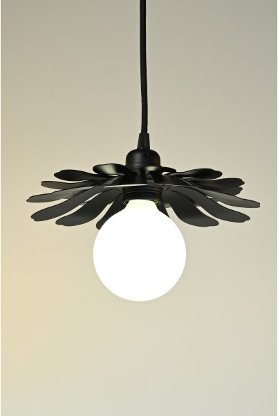 Bohemia-Design - Lustr na lanku 1xE27/60W/230V černá