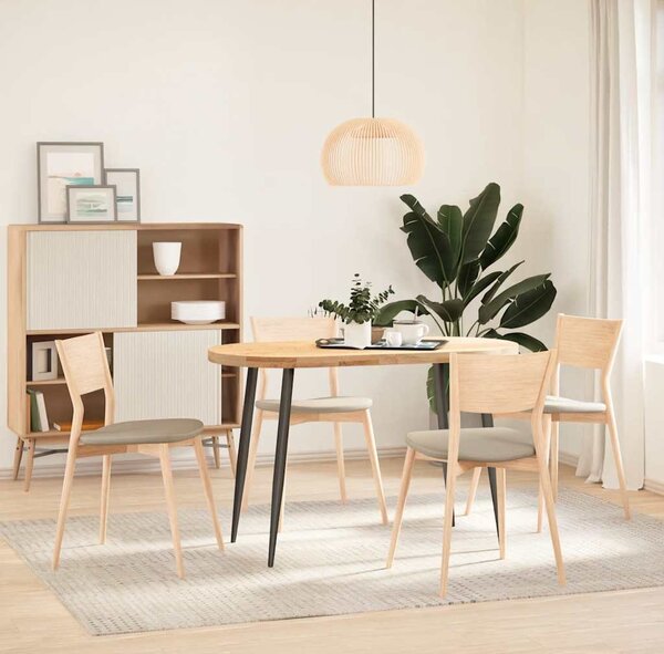 VidaXL Nohy konferenčního stolku kuželového tvaru 4 ks ocel ocel [4012508] Barva: Černá, Velikost: 42-43 cm