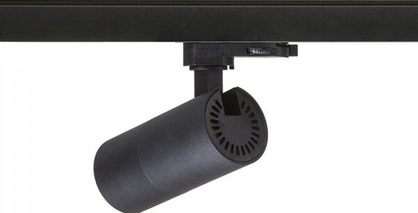 FORZA pro tříokr. lištu černá 230V LED GU10 10W - RED - DESIGN RENDL