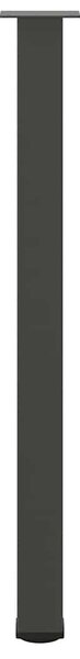 VidaXL Nohy barového stolu 4 ks ocelové [4012482] Barva: Bílá, Velikost: 42-44 cm (40 mm)