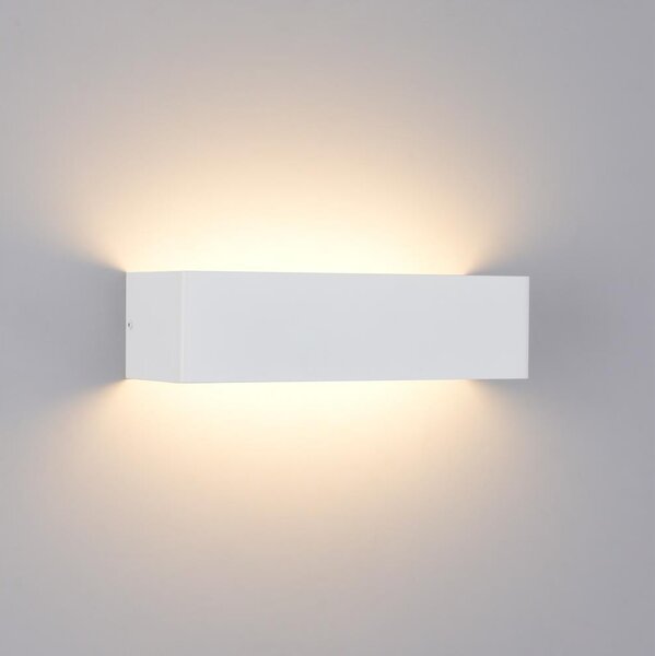 Brilagi - LED Venkovní nástěnné svítidlo DONNANI LED/12W/230V bílá IP44