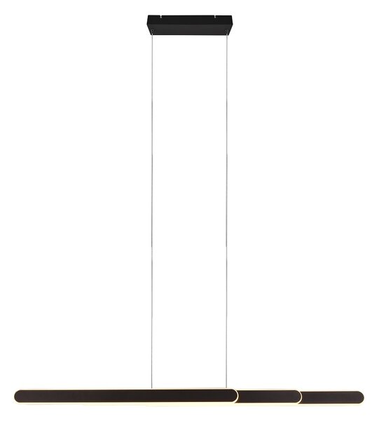 Trio Leuchten 343310332 HELIOS - LED svítidlo nad stůl, dotykem stmívatelné, LED 48W, 2700K - 6500K, šířka max 130cm (Dotykem stmívatelné svítidlo nad jídelní stůl s možností změny barvy světla)