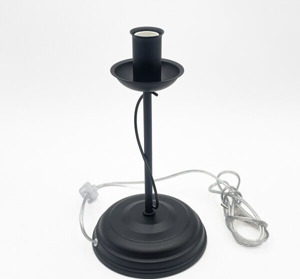 Stolní lampa ANTON 1xE14/60W/230V černá