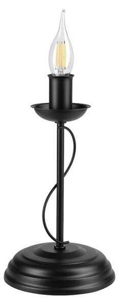 Stolní lampa ANTON 1xE14/60W/230V černá