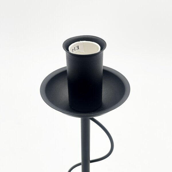 Stolní lampa ANTON 1xE14/60W/230V černá