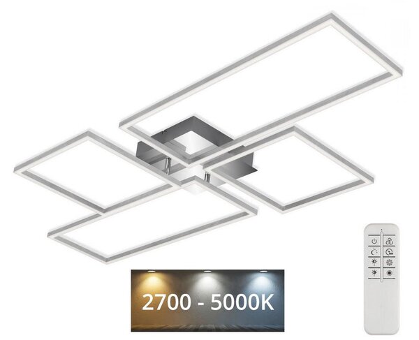 Brilo Brilo 3170-018 -LED Stmívatelný přisazený lustr FRAME LED/51W/230V 2700-5000K+DO BL1500