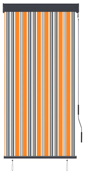 Venkovní roleta 80 x 250 cm žlutomodrá