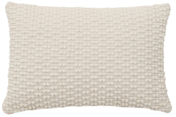 Kave Home Bílý povlak na polštář Mascarell 40 x 60 cm
