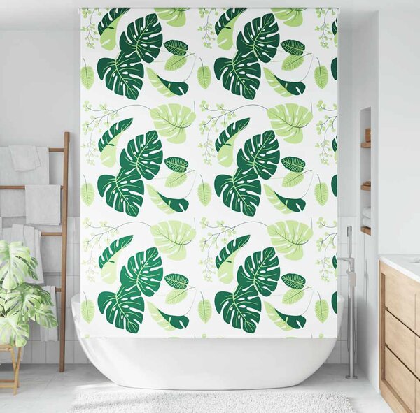VidaXL Sprchová roleta [4014940] Barva: Čtvercový, Velikost: 90 x 240 cm