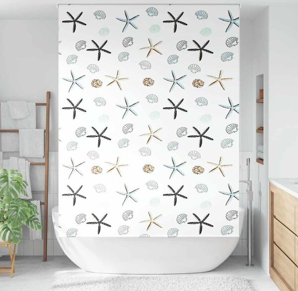 VidaXL Sprchová roleta [4014940] Barva: Čtvercový, Velikost: 90 x 240 cm