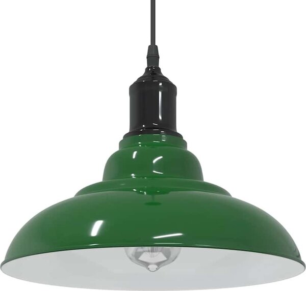 VidaXL Závěsné svítidlo nastavitelnou výškou oranžová lesklá E27 Ø31cm [4103439] Barva: Lesklá oranžová
