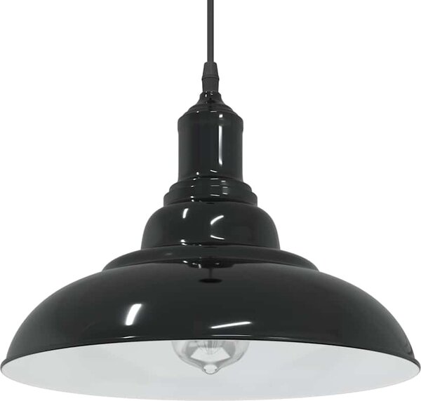 VidaXL Závěsné svítidlo nastavitelnou výškou oranžová lesklá E27 Ø31cm [4103439] Barva: Lesklá oranžová