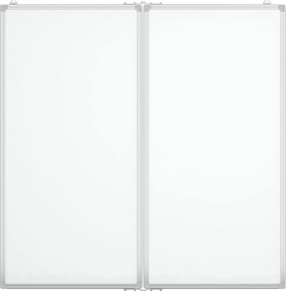 VidaXL Magnetická tabule rozkládací hliník, počet panelů 2 [4005354] Velikost: 120 x 60 x 1.7 cm
