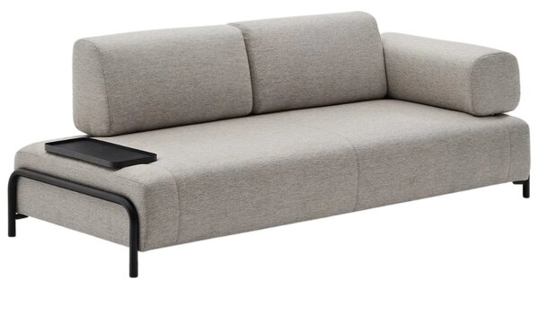 Kave Home Pohovka Compo 232 cm s malým stolkem