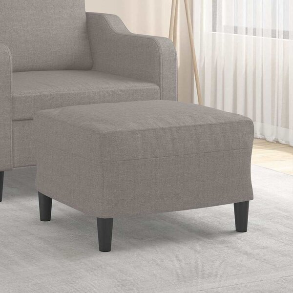 VidaXL Podnožka textil [349285] Barva: krémová, Velikost: 60 x 50 x 41 cm