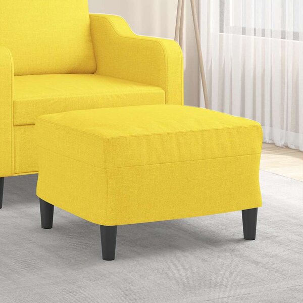 VidaXL Podnožka textil [349285] Barva: krémová, Velikost: 60 x 50 x 41 cm