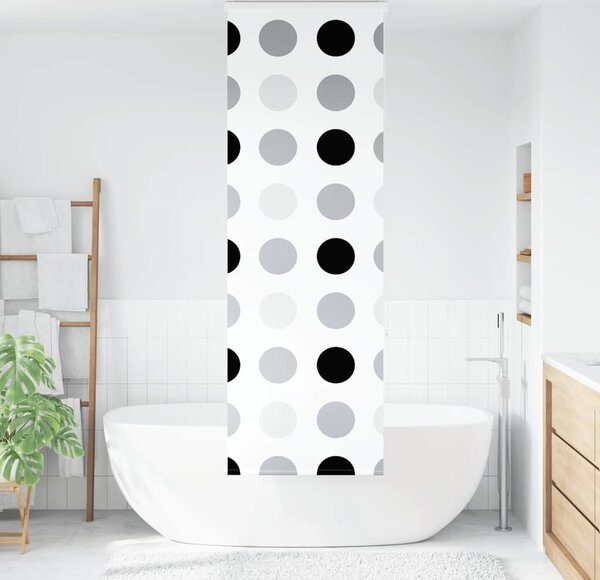VidaXL Sprchová roleta s kazetou [4015008] Barva: mořské hvězdice, Velikost: 120 x 240 cm