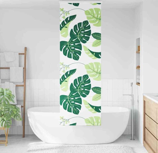 VidaXL Sprchová roleta s kazetou [4015008] Barva: mořské hvězdice, Velikost: 120 x 240 cm