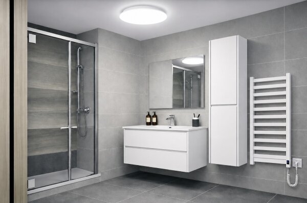 LED Koupelnové stropní svítidlo ADAR LED/12W/230V IP44 4000K